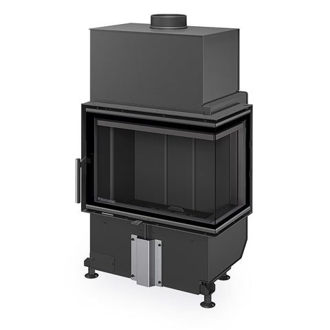 Focar lemne colt 60x44x33 H R/L 4SY26