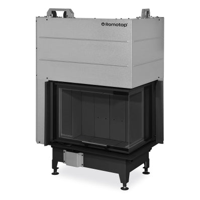 Focar lemne pe colt HEAT H R/L 3LG 25 65x40x51