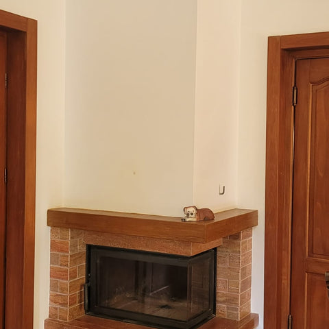 Semineu rustic de colt Teodor
