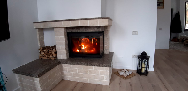 Semineu rustic de colt Bucuresti XII